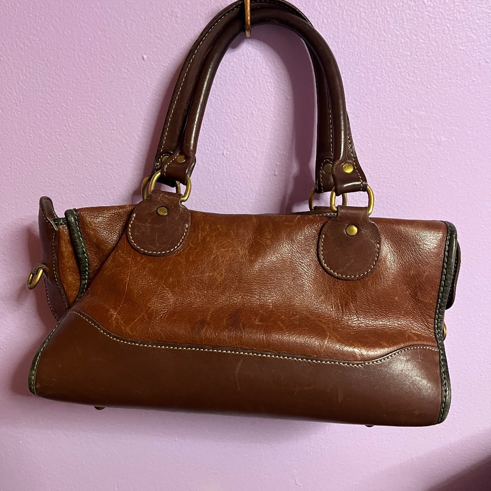 Vintage Brahmin bag satchel